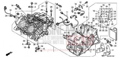 CRANKCASE (VFR1200XD) VFR1200XDC de 2012